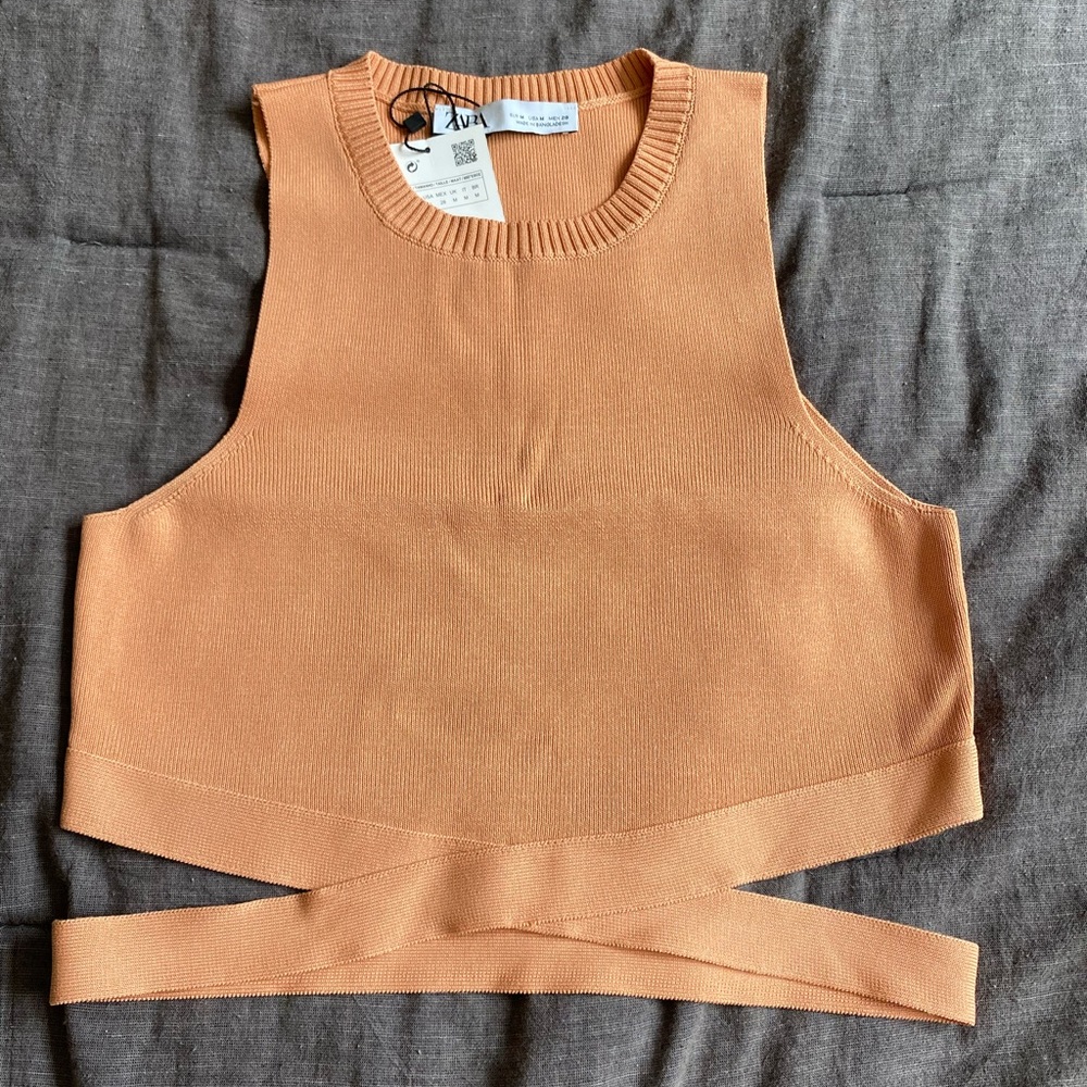Zara cutout top - new with tags
